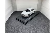 Audi A6 Limousine 2018 glacier white, масштабная модель, iScale, scale43