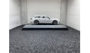 Audi A6 Limousine 2018 glacier white, масштабная модель, iScale, scale43