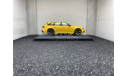 Audi RS6 Avant 2019 Vegas yellow, редкая масштабная модель, Minichamps, scale43