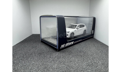 Mazda CX-60 XD-Hybrid 2022 Premium Modern rhodium white premium metallic, редкая масштабная модель, Hi-Story, scale43