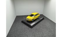 Skoda Rapid Spaceback 2014 yellow sprint uni, масштабная модель, 1:43, 1/43, Abrex, Škoda