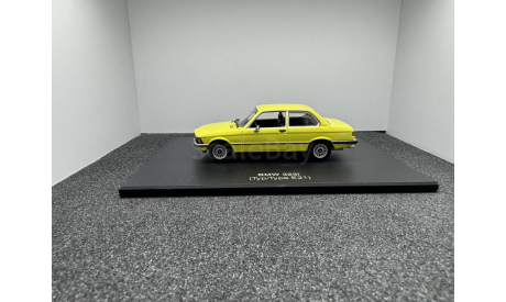 BMW 323i E21 1975-83 yellow, редкая масштабная модель, Minichamps, 1:43, 1/43
