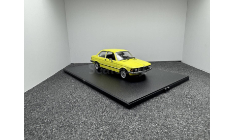BMW 323i E21 1975-83 yellow, редкая масштабная модель, Minichamps, 1:43, 1/43