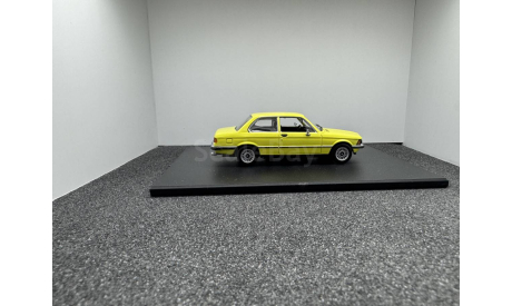 BMW 323i E21 1975-83 yellow, редкая масштабная модель, Minichamps, 1:43, 1/43