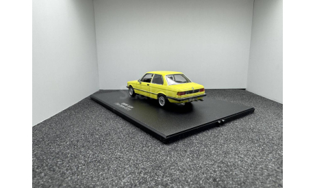 BMW 323i E21 1975-83 yellow, редкая масштабная модель, Minichamps, 1:43, 1/43