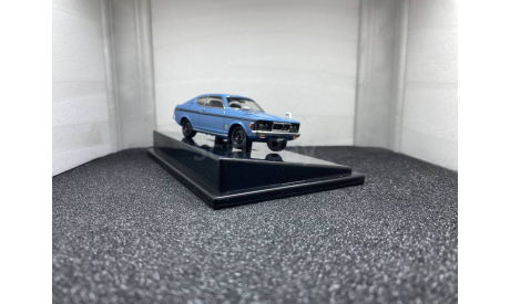 Mitsubishi Colt Galant GTO (A53C) 1970 blue, масштабная модель, Epoch MTECH, 1:43, 1/43