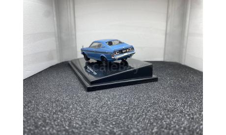 Mitsubishi Colt Galant GTO (A53C) 1970 blue, масштабная модель, Epoch MTECH, 1:43, 1/43