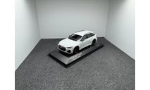 Audi RS6 Avant 2019 gletscherweib metallic, редкая масштабная модель, Minichamps, scale43