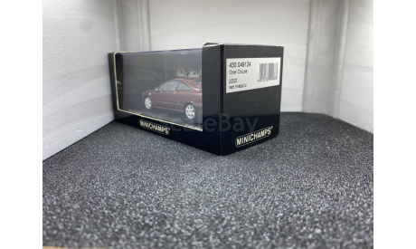 Opel Astra G CoupeE Bertone 2000 chiantirot, редкая масштабная модель, Minichamps, scale43