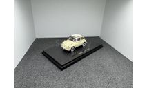Subaru 360 1963 ivory, редкая масштабная модель, Ebbro, scale43