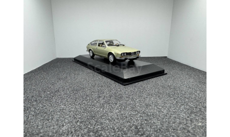 Alfa Romeo Alfetta GT 1976 verda oliva metallic, редкая масштабная модель, Minichamps, scale43