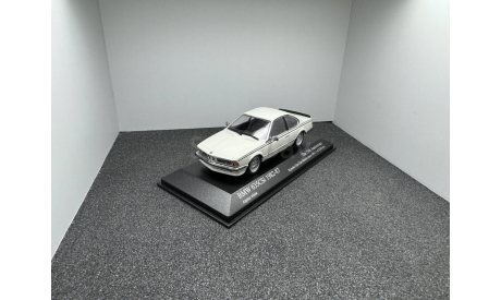 BMW 635 CSi E24 1982-87 alpine white, редкая масштабная модель, Minichamps, scale43