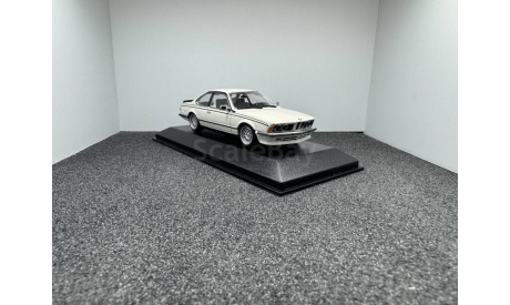 BMW 635 CSi E24 1982-87 alpine white, редкая масштабная модель, Minichamps, scale43