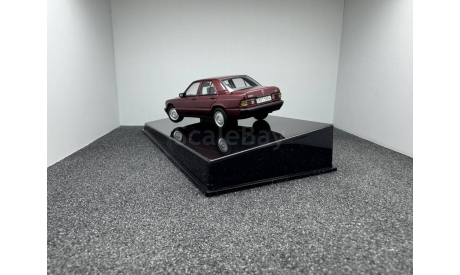 Mercedes Benz 190 E 2.0L 1990 W201  almandin rot metallic, редкая масштабная модель, Autoart, scale43, Mercedes-Benz