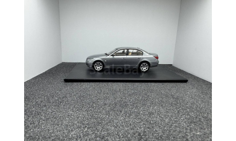BMW 545i E60 2003 - 2010 silver metallic, редкая масштабная модель, Kyosho, 1:43, 1/43