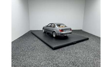 BMW 545i E60 2003 - 2010 silver metallic, редкая масштабная модель, Kyosho, 1:43, 1/43
