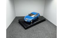 Bugatti EB 118 Paris 1998 French Racing Blue, редкая масштабная модель, Autoart, scale43