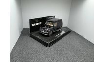 Mercedes-Benz Brabus G V12 800 (W463) 2012 Black, редкая масштабная модель, Minichamps, scale43