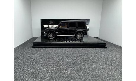 Mercedes-Benz Brabus G V12 800 (W463) 2012 Black, редкая масштабная модель, Minichamps, scale43