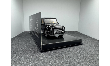 Mercedes-Benz Brabus G V12 800 (W463) 2012 Black, редкая масштабная модель, Minichamps, scale43