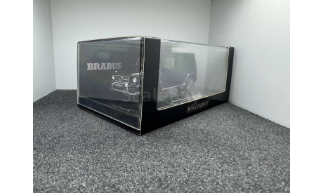 Mercedes-Benz Brabus G V12 800 (W463) 2012 Black, редкая масштабная модель, Minichamps, scale43