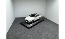 BMW M3 Competition Limousine 2020 alpinweiss, редкая масштабная модель, Minichamps, scale43