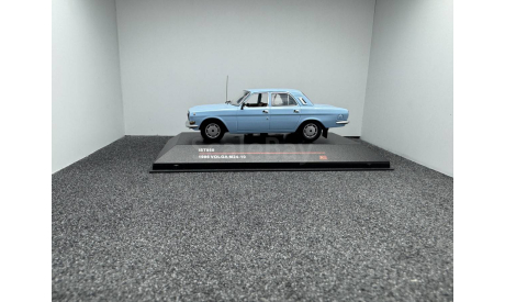 ГАЗ Волга 24-10 1986 голубой, редкая масштабная модель, IST Models, scale43