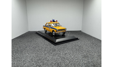 ВАЗ-21011 ’Жигули’ Милиция СССР, желтый, масштабная модель, EVR-mini, scale43