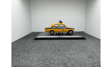 ВАЗ-21011 ’Жигули’ Милиция СССР, желтый, масштабная модель, EVR-mini, scale43