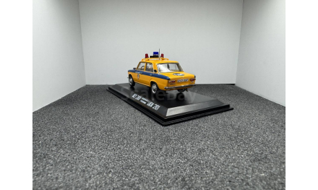 ВАЗ-21011 ’Жигули’ Милиция СССР, желтый, масштабная модель, EVR-mini, scale43