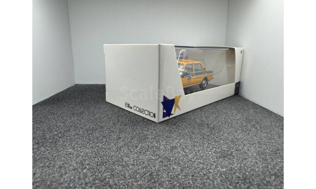 ВАЗ-21011 ’Жигули’ Милиция СССР, желтый, масштабная модель, EVR-mini, scale43