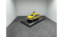 ВАЗ-2101 ’Жигули’ Милиция СССР, лимонный, масштабная модель, EVR-mini, scale43