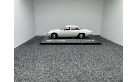 Jaguar XJ12 Series II cream, редкая масштабная модель, Minichamps, scale43
