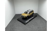 Toyota Land Cruiser 250 ’First Edition’ Sand X Light Gray, редкая масштабная модель, Kyosho, scale43
