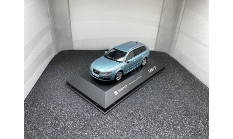 Seat Exeo ST 2008–2013 nayara blue metallic, масштабная модель, scale43