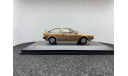 Volkswagen Scirocco GT 1980 gold, редкая масштабная модель, Norev, scale43