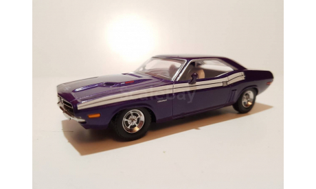 DODGE CHALLENGER RT 71 г., масштабная модель, Matchbox, scale43