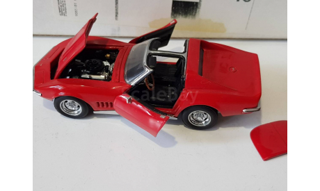 CHEVROLET CORVETTE  1968, масштабная модель, FRANKLIN MINT, scale43