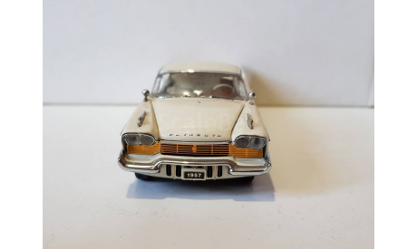 PLYMOUTH FURY 57г., масштабная модель, FRANKLIN MINT, scale43