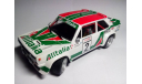 Модель Fiat 131 Rally Alitalia, сборная модель автомобиля, 1:24, 1/24, Italeri