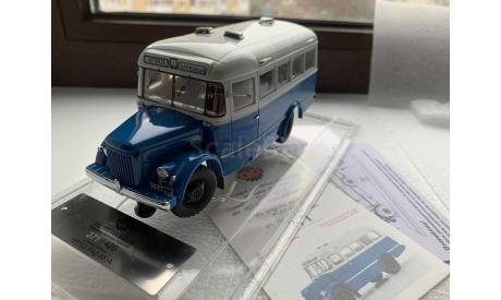 ПАЗ 651А ’Автобаза-Служебный’, масштабная модель, DiP Models, scale43