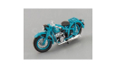 Мотоцикл ММЗ / ИМЗ М-72М 1957 г., голубой  DIP, масштабная модель, scale43, DiP Models