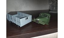 набор Зис-151: кабина - ДеАгостини; кузов - АИСТ;, масштабная модель, scale43