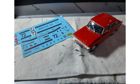 М-412 АЗЛК АЛ №46 + декаль спорт №72, масштабная модель, scale43, Москвич