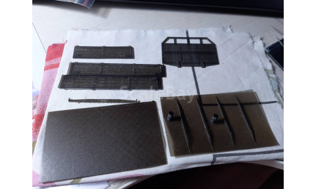 детали к кузовам ЗиЛ-6309/433180/4329  3D печать, масштабная модель, scale43