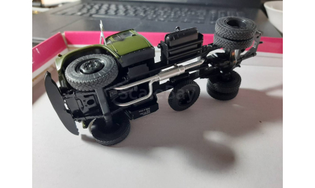 шасси ЗиЛ-130  ЛГ15, масштабная модель, scale43