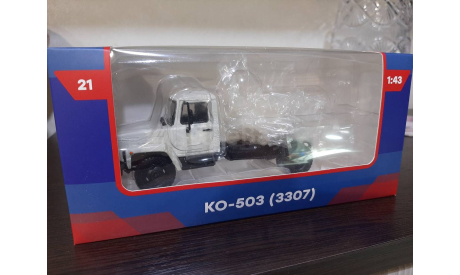 шасси ГаЗ-3307 ЛГ021, масштабная модель, scale43