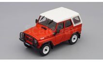 УАЗ Марторелли, УАЗ на службе 1, красный / белый, масштабная модель, scale43