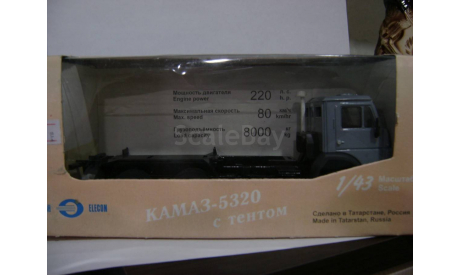 Камаз-53201 шасси  Элекон, масштабная модель, 1:43, 1/43