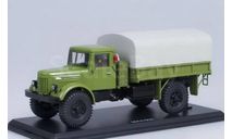 МАЗ-502 4х4 бортовой тент, покрышки Я-90 - зелёный, масштабная модель, Start Scale Models (SSM), scale43